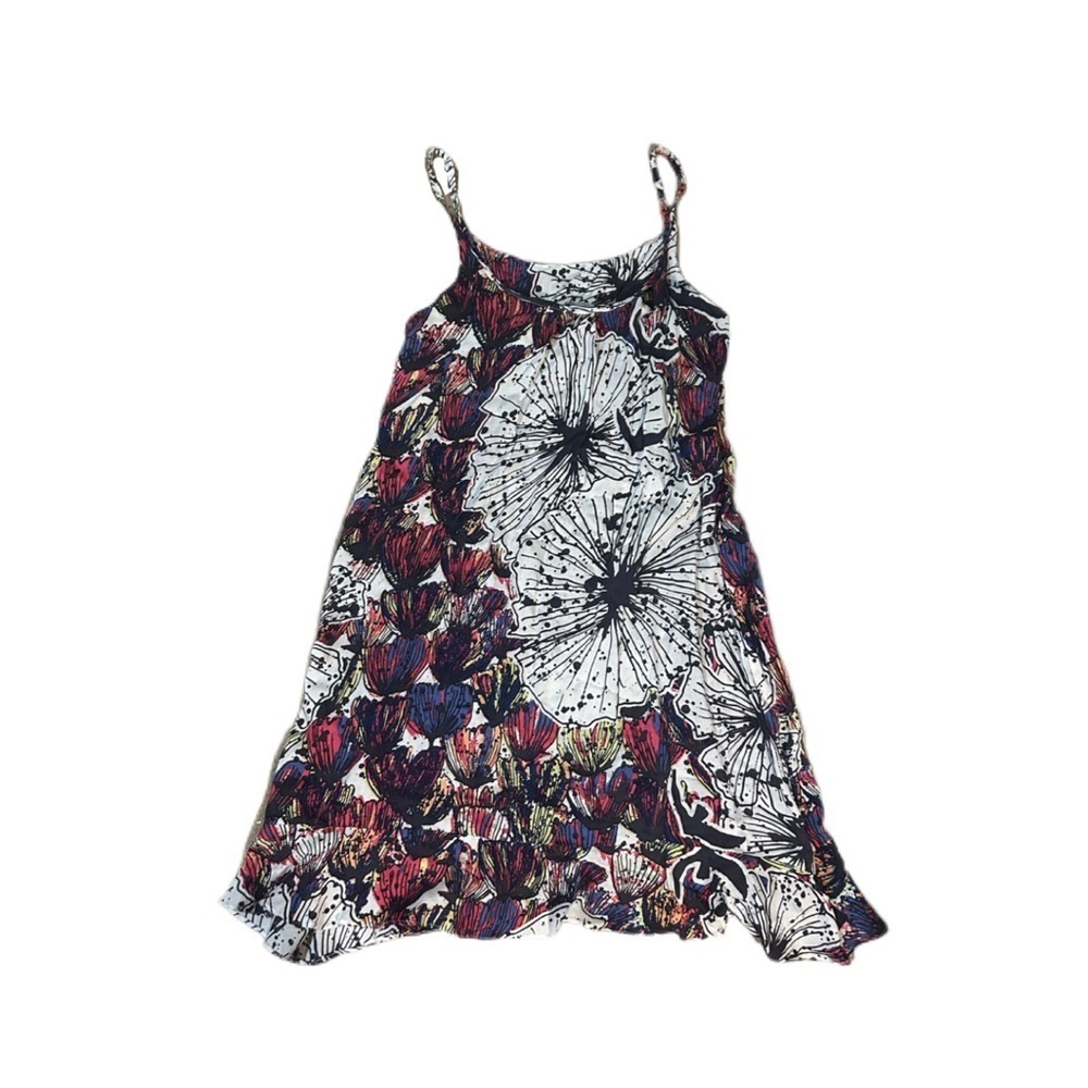 Floral Spaghetti Strap Vintage Vibrant summer Dress